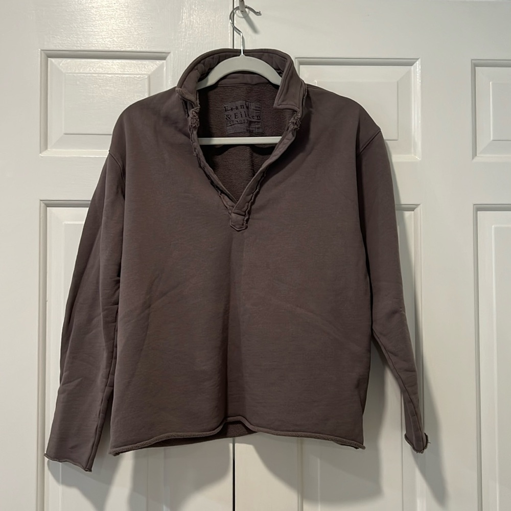 Frank and Eileen Triple Fleece Patrick Popover Henley